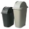 Rubbermaid Commercial Large Wastebasket Lid, Black, Plastic, 11.6" W/Dia RCP306700BK - alternate 2